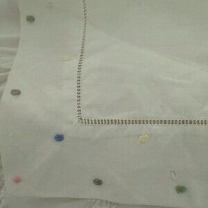 Cotton pillow covers. Linen/cotton blend